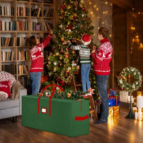 Bolsa de transporte para árbol de Navidad dile adiós a roturas con tela antidesgarro 3