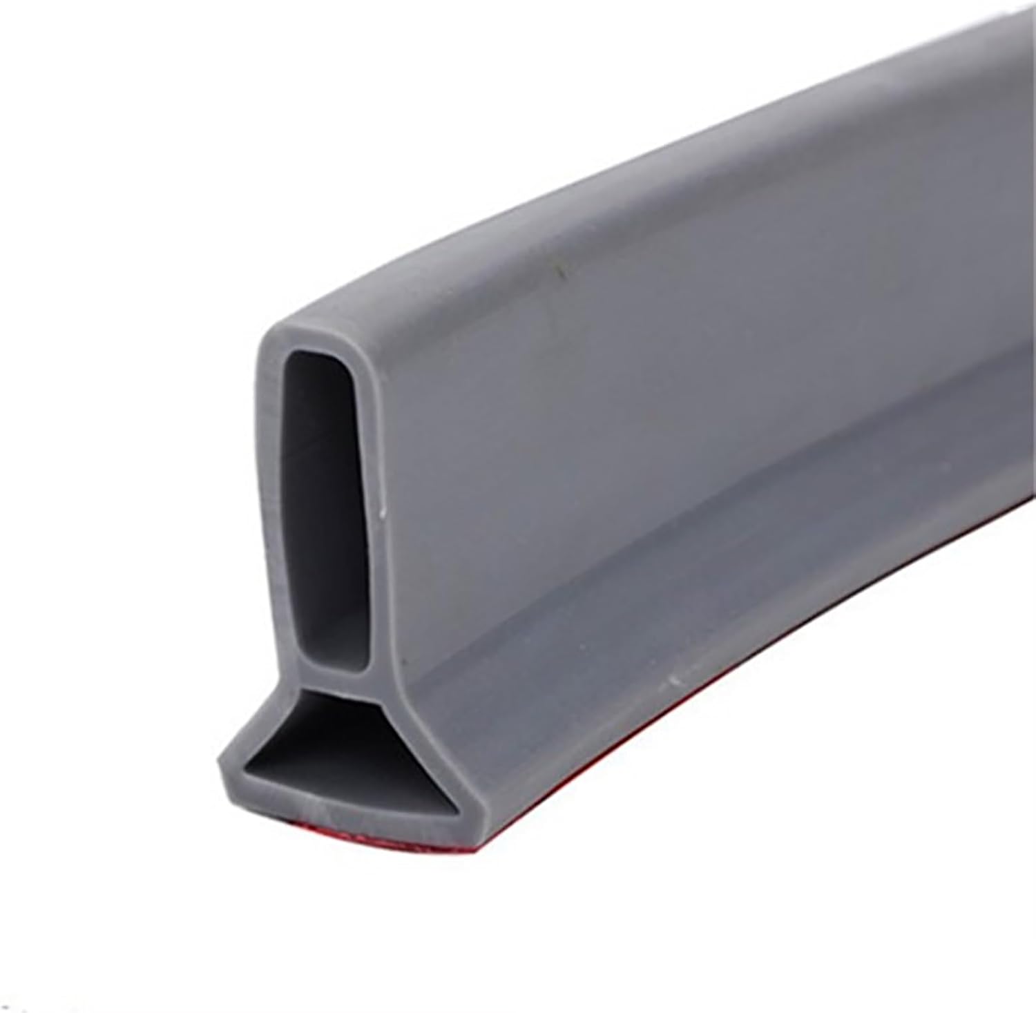 Floor Seal Retaining Strip, Shower Threshold Water Dam Barrier Waterproof Strip, Silicone Shower Door Threshold Water Dam, for Kitchen Bathroom Floor Seal Strip (Color : Gris, Size : 120CM)