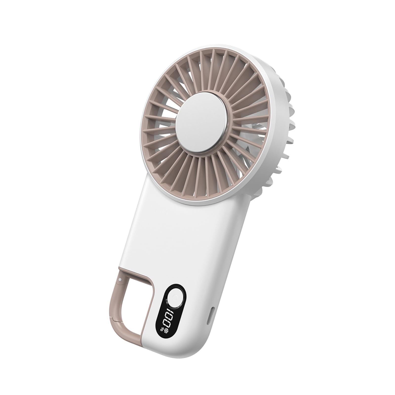 CUNZJIA Compact Handheld Cooling Device Using Advanced Technology and 100 Adjustable Speeds for Outdoor Use