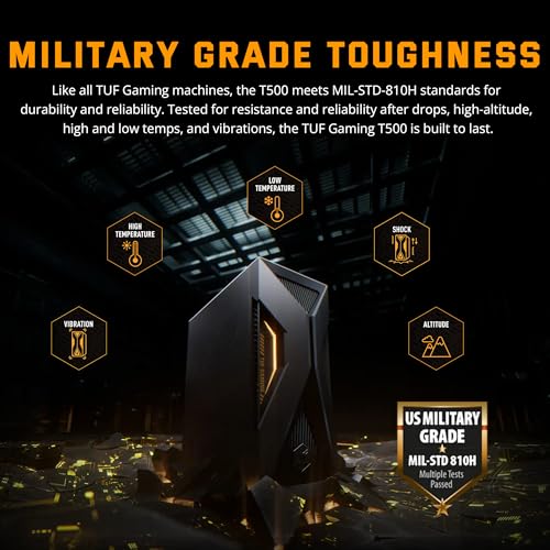 Image of ASUS TUF 15L Gaming Desktop, Intel Core i7-13620H Processor, NVIDIA GeForce RTX 5060 Graphics, 1TB M.2 NVMe PCIe 4 SSD,16GB DDR5 RAM, Windows 11 Home, Gray