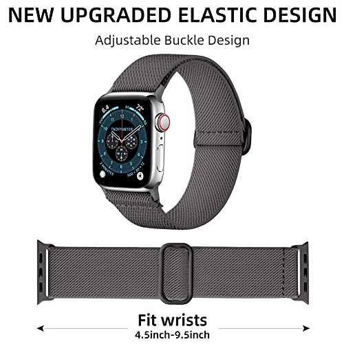 Image of DaQin 3 Pack Stretchy Solo Loop Compatible with Apple Watch Bands Men Women