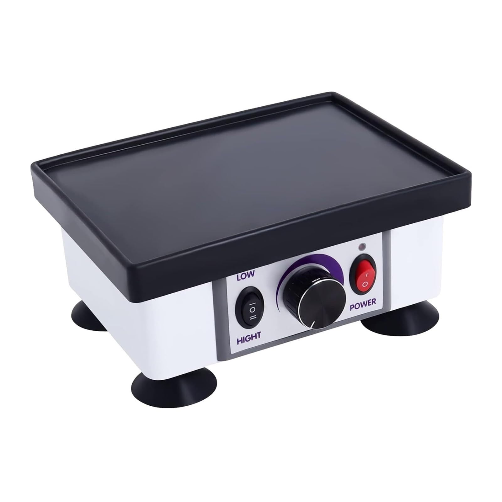 Vibrateur carré de laboratoire pour plâtre dentaire avec vitesse réglable