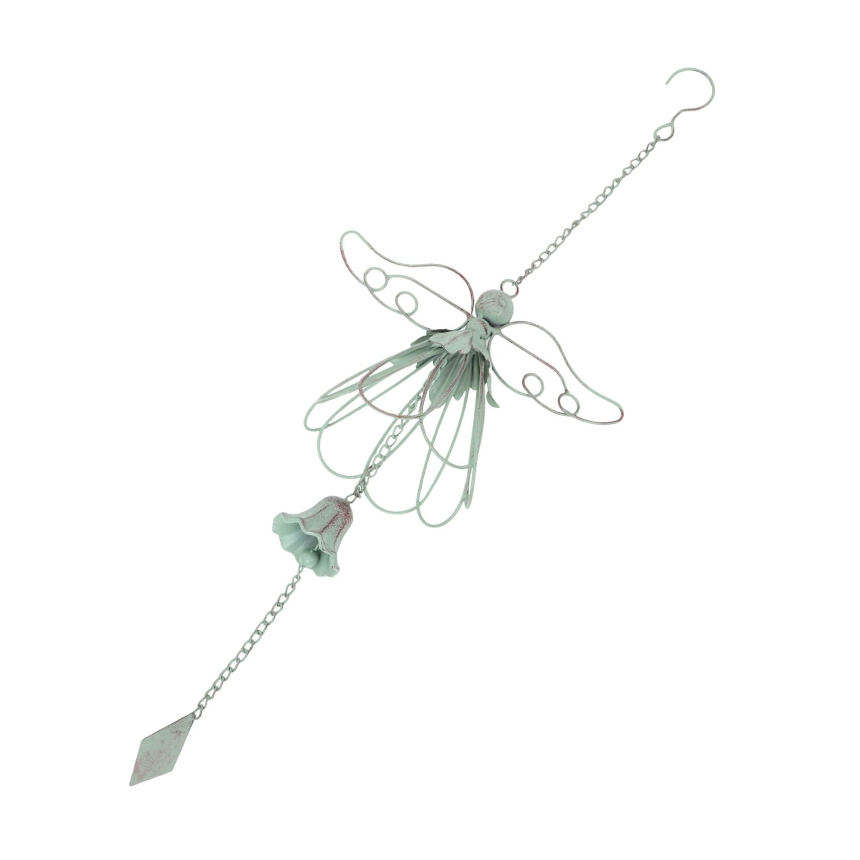 Cloche suspendue fonte jardin résistant intempéries pour remplacer les carillons fragiles
