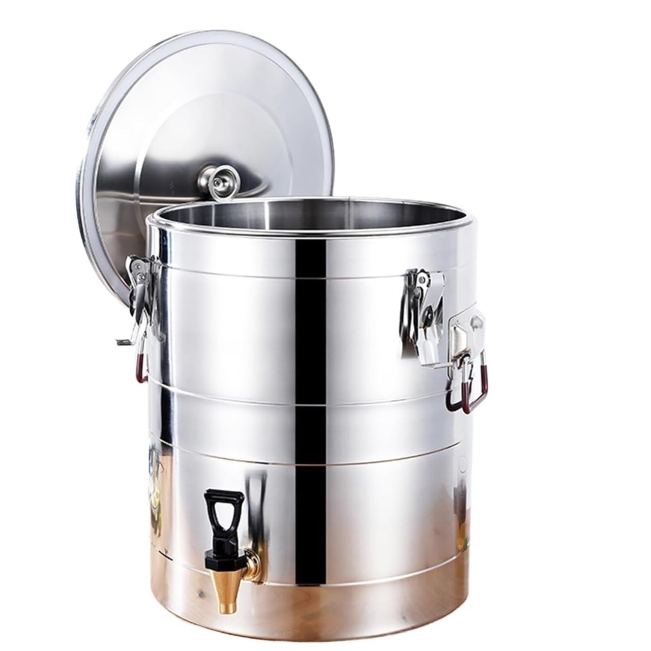 Airtight 304 Stainless Steel Food Dispenser for Coffee Rice Canister