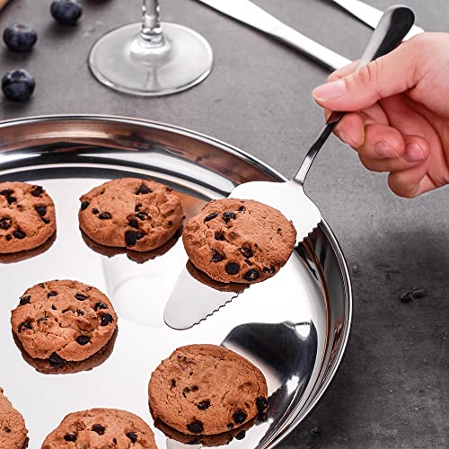 Velaze Pizza Pan 11 Inch,4 Pack Stainless Steel Pizza Tray Dishwasher And Microwave Safe,Pizza Container Round Bakeware For Oven Pure Food-Grade, Sturdy And Rust Free #TOP3