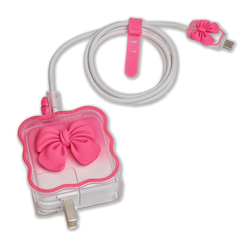 Funda de cargador Macbook anticaídas y protector de cable USB-C para Apple 30W 8