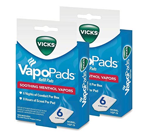 CleanTool раск оf 2 Vіскs VароРаds Rеfіll Раds VSР-19 Меnthоl Vароr 6сt bох