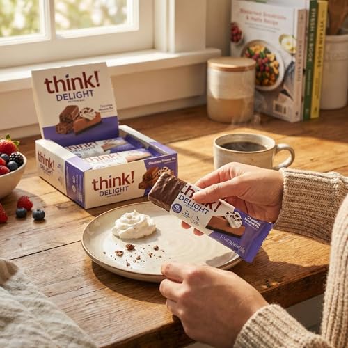 Think! Barra Proteica Choco Pie Delight 6 oz 2 Pack miniatura 3