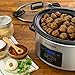 Crock-Pot 4 Quart Travel Proof Cook and Carry Programmable Slow Cooker with Locking Lid, Convenient Handles, and Digital Display, Stainless Steel