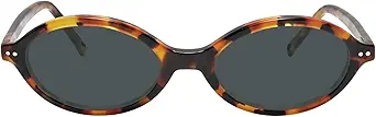 TIJN Olisa Retro Oval Sunglasses for Women Men,Polarized UV Protection Shades,Stylish Frame Sun Glasses,2025 Trendy Sunnies