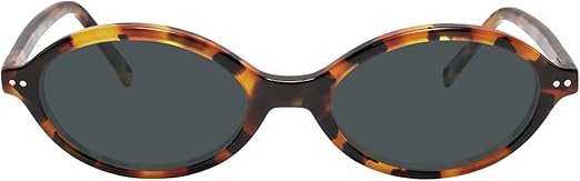 TIJN Olisa Retro Oval Sunglasses for Women Men,Polarized UV Protection Shades,Stylish Frame Sun Glasses,2025 Trendy Sunnies