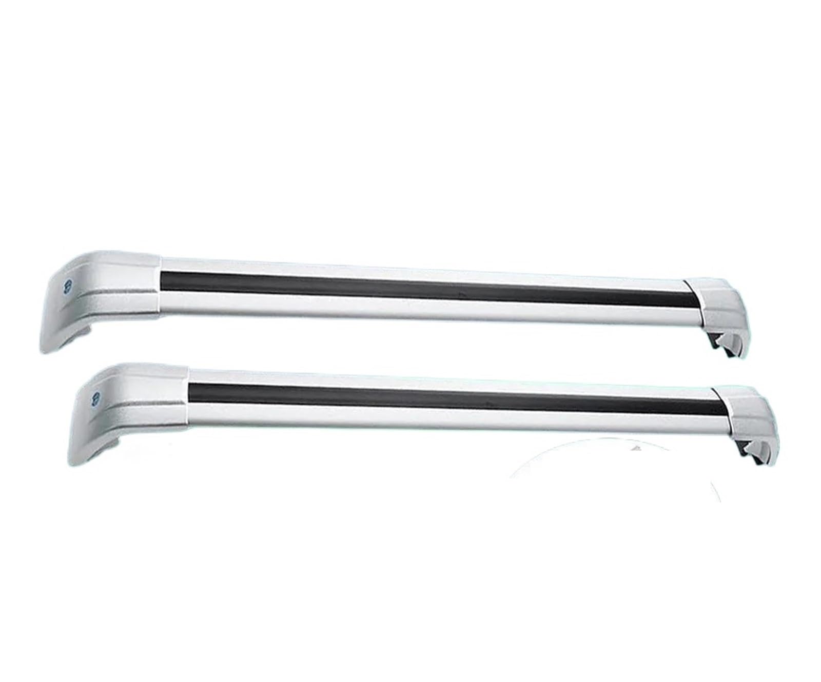 Barras techo coche Acura MDX portaequipajes superior de aluminio plata 2 unidades 5
