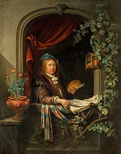 Pintura de Gerrit Dou de 60x90cm para llenar de calma e historia tu habitación