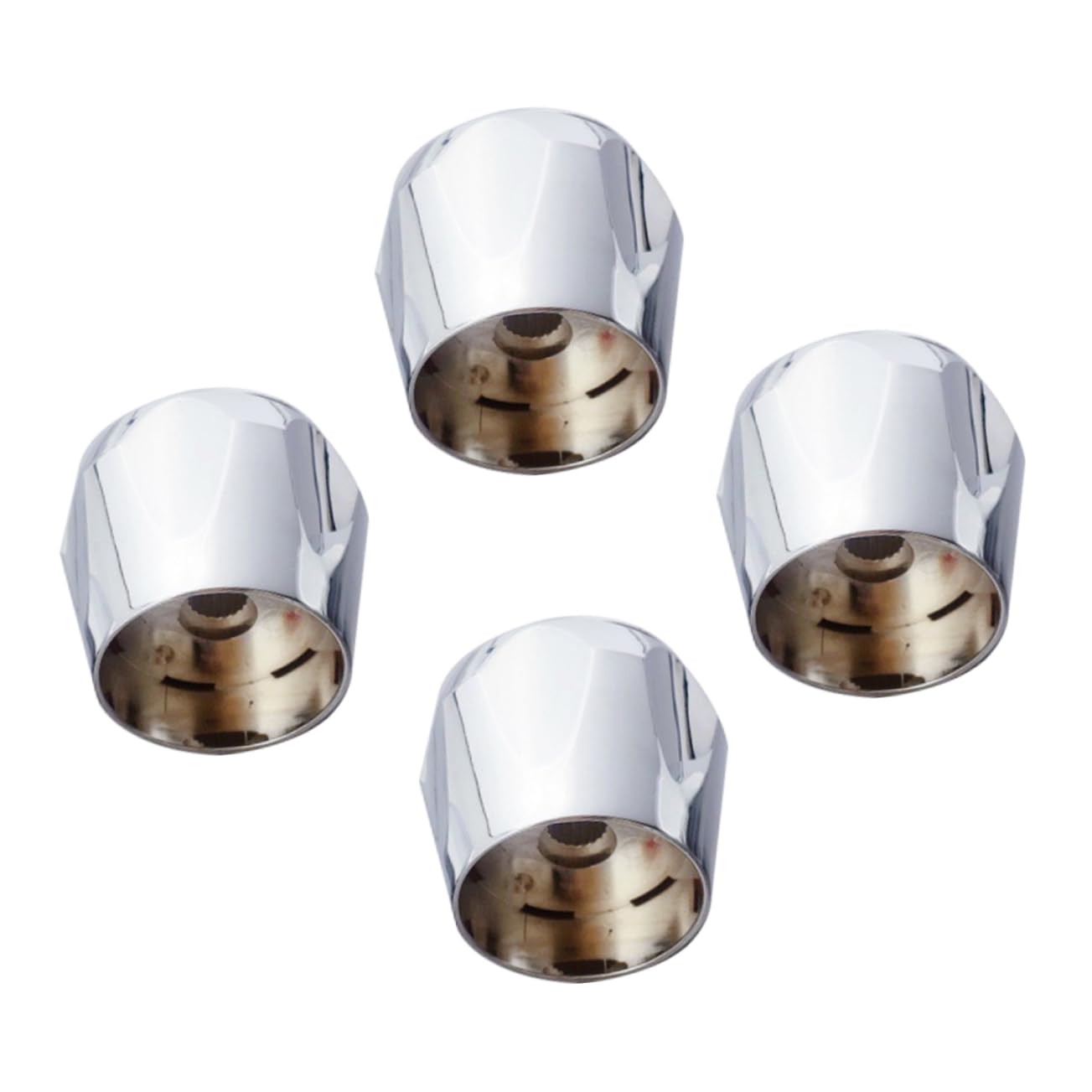 4 Wasserhahn Griffe Rot/Blau - Ersatz Für Küche & Bad