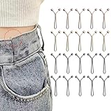Facile à installer: Cette bande de pantalon plus étroite clip ne nécessite aucun outil et aucune couture et peut être facilement installé et enlevé. Faire les clips de pantalon plus étroits assure une meilleure adaptation de vos pantalons, chemises et jeans et contribue à réduire la longueur de vos vêtements pour une meilleure adaptation.