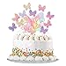 11 Pezzi Cake Topper Farfalla Buon Compleanno, Decorazioni per Torte Farfalle, Decorazioni per Torte a Forma di Farfalla, Decorazioni Torte Farfalle Colorate, Decorazioni per Torte Topper