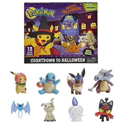Pokémon Halloween Countdown Calendar with 8 Figures Cover