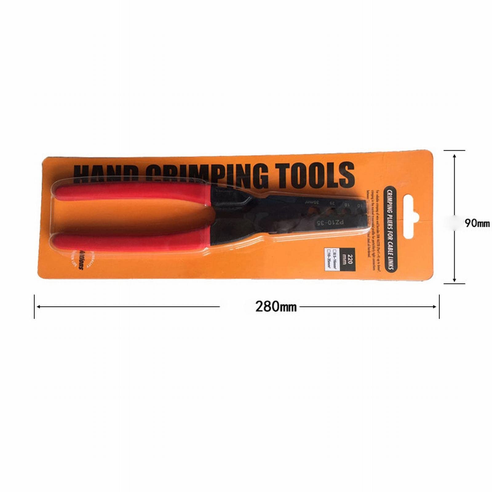 JINGYAN Alicates universales Crimper Pliers Style Crimping Tool For Electrical Wire End Terminals Cable Ferrules