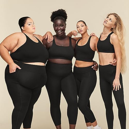 Walifrey Plus Size Leggings with Pockets for Women, High Waist Opaque Tummy Control Leggings3