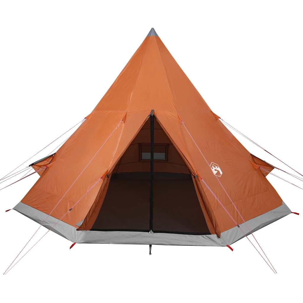 Genérico Tienda de campaña Tipi para 4 Personas Impermeable Naranja,Deportes,Actividades al Aire Libre,Camping y Senderismo,Tiendas de campaña-94382