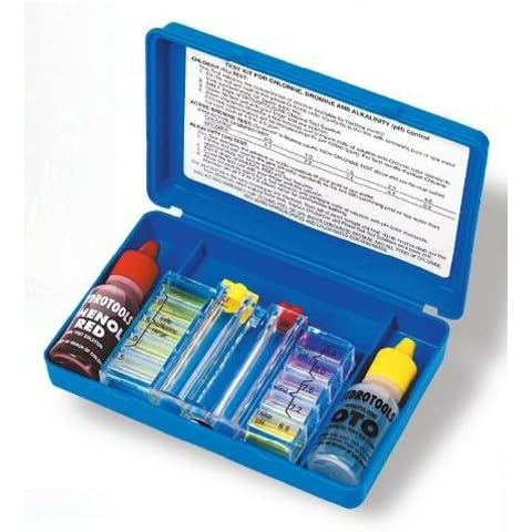 Deluxe 2 Way Swimming Pool Water Test Kit Cover