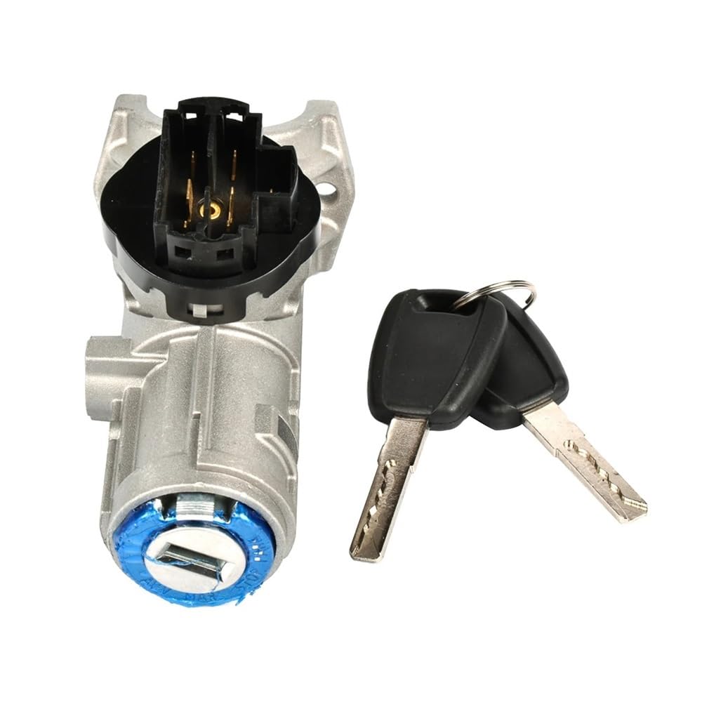 Hzsmyxgs One Color Car Lock Barrel 1329316080 4162.Al Compatible With Citroen For Jumper 2002-2006 Car Ignition Lock With Key