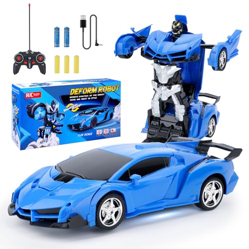 Voiture télécommandée transformable 2 en 1