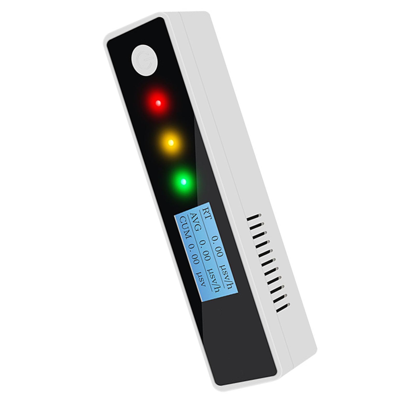 Contador Geiger ABS Detector de Radiación Digital con Tubo de Energía Compensada Monitoreo en Tiempo Real 9999 μSv H para Inspección de Hogares, Estudio de Laboratorio y Uso Personal