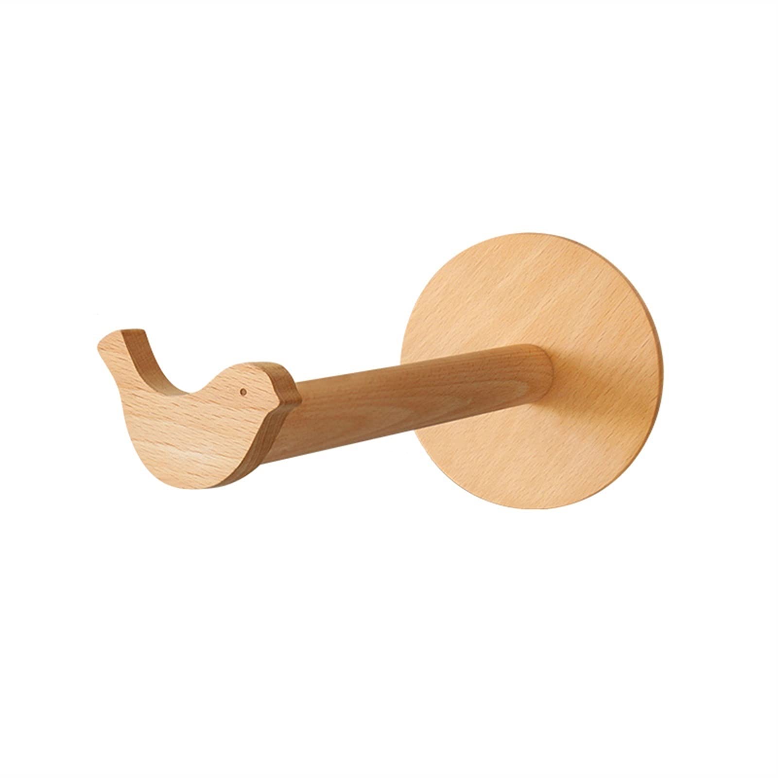 Kitchen Paper Towel Holder - Wall Mounted beech Roll Lazy Wipe Arrangement Rack for Pantry Laundry Holds(B)