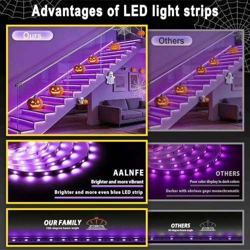 Image of Purple 50 FT LED Lights Strip