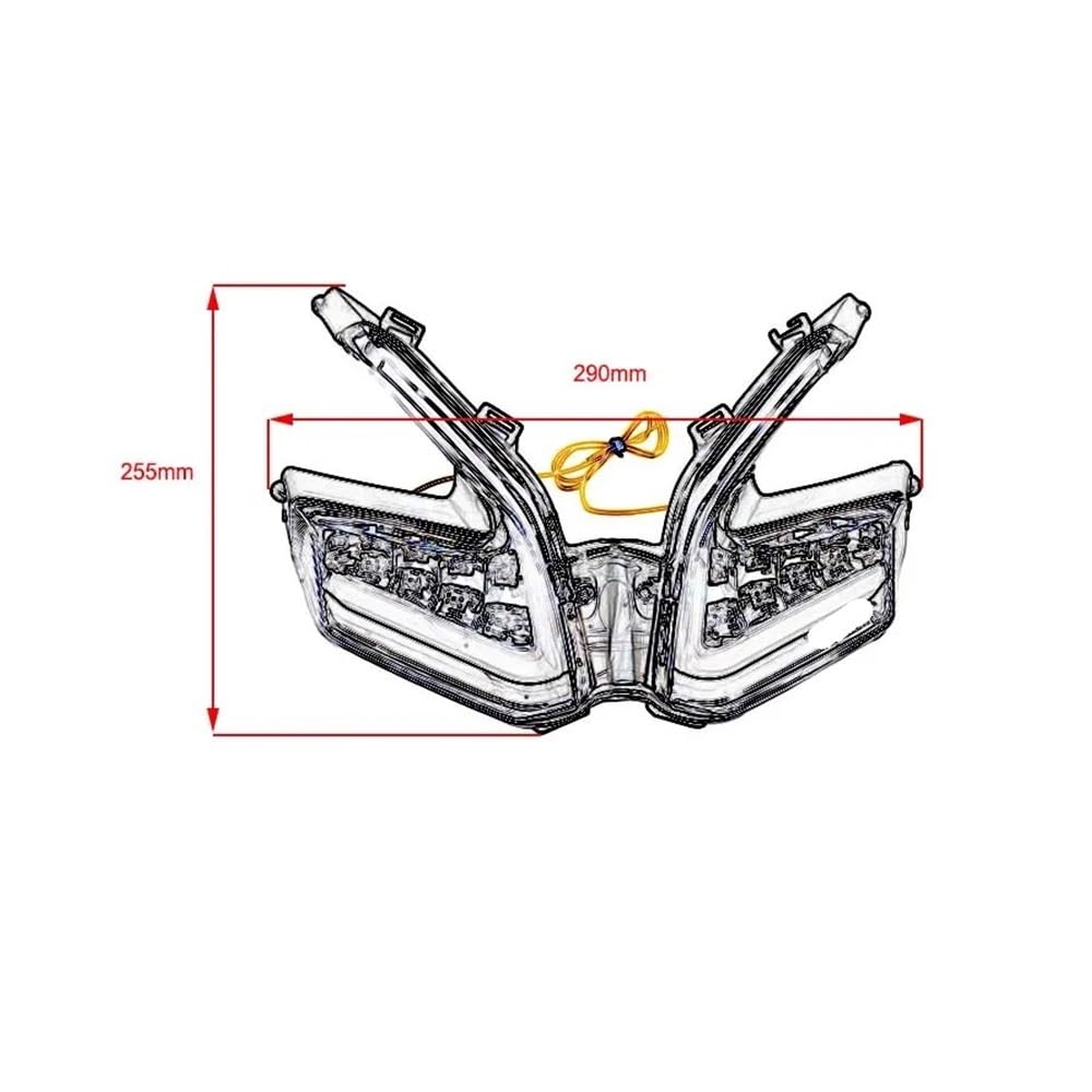 Luces Intermitentes para motocicleta, intermitentes, luz de