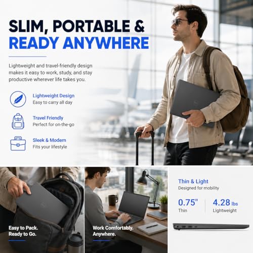 Image of Dell 15 DC15250 Touchscreen Laptop 16GB DDR5 512GB SSD Intel Core i7 CPU