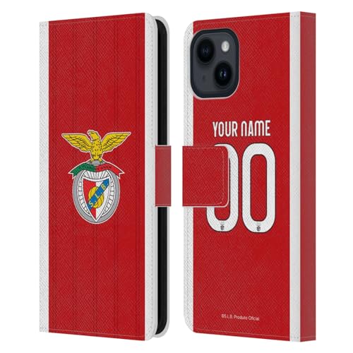 Coque portefeuille iPhone 15 Benfica évite les rayures écran et protège vos cartes de crédit