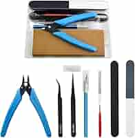 GUNPLA ビルダーズパーツ & 工具セット Amazon.com: Keadic 22Pcs Professional Gundam Model Tools Kit