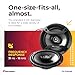 Pioneer F-Series TS-F1634R 6.5” 2-Way Speakers (Pair) – 200W Max, Balanced Sound + Smooth Treble, Great Stock Replacement, High-Efficiency Speaker Designed for OEM Power