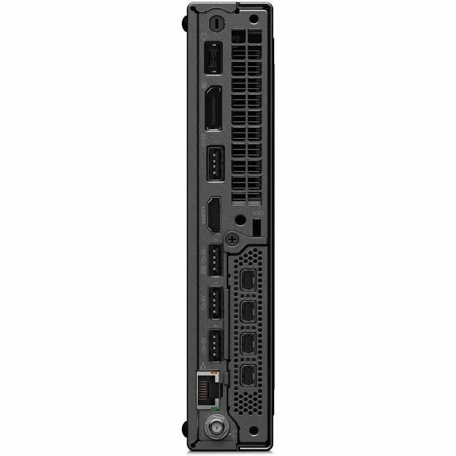 Image of Lenovo ThinkStation P3 Gen 2 30K50054US Workstation - 1 x Intel Core Ultra 7 265-16 GB - 512 GB SSD - Tiny - Black