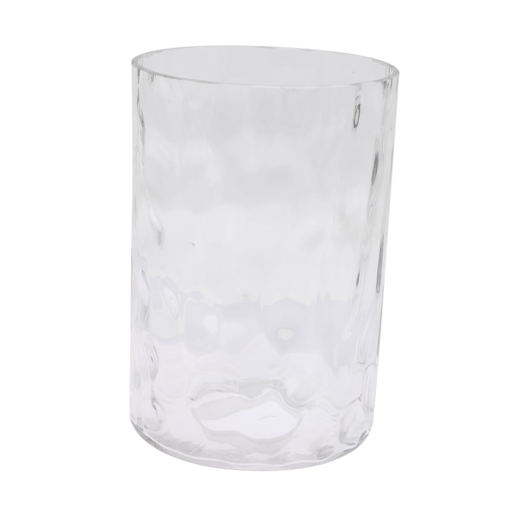 VOSAREA Abat Jour Cylindrique en Verre pour Lampe E27, Accessoire de Lampe Élégant en Verre Cylindrique, Remplacement Facile pour Luminaire Suspendu en Chambre Cuisine