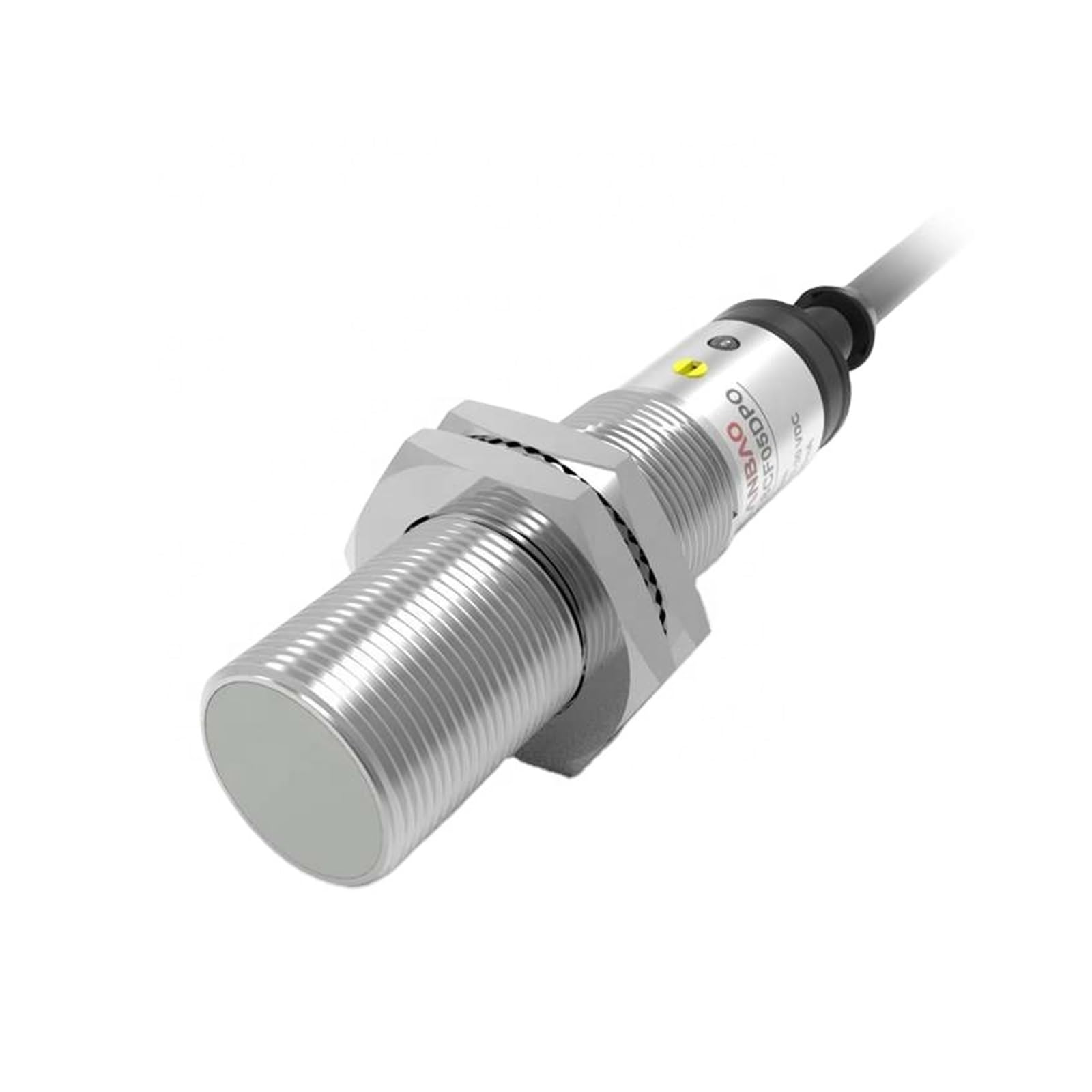 NOBIRTBSA M18 Metal Cylindrical IP67 Capacitive Proximity Sensor with PVC Cable