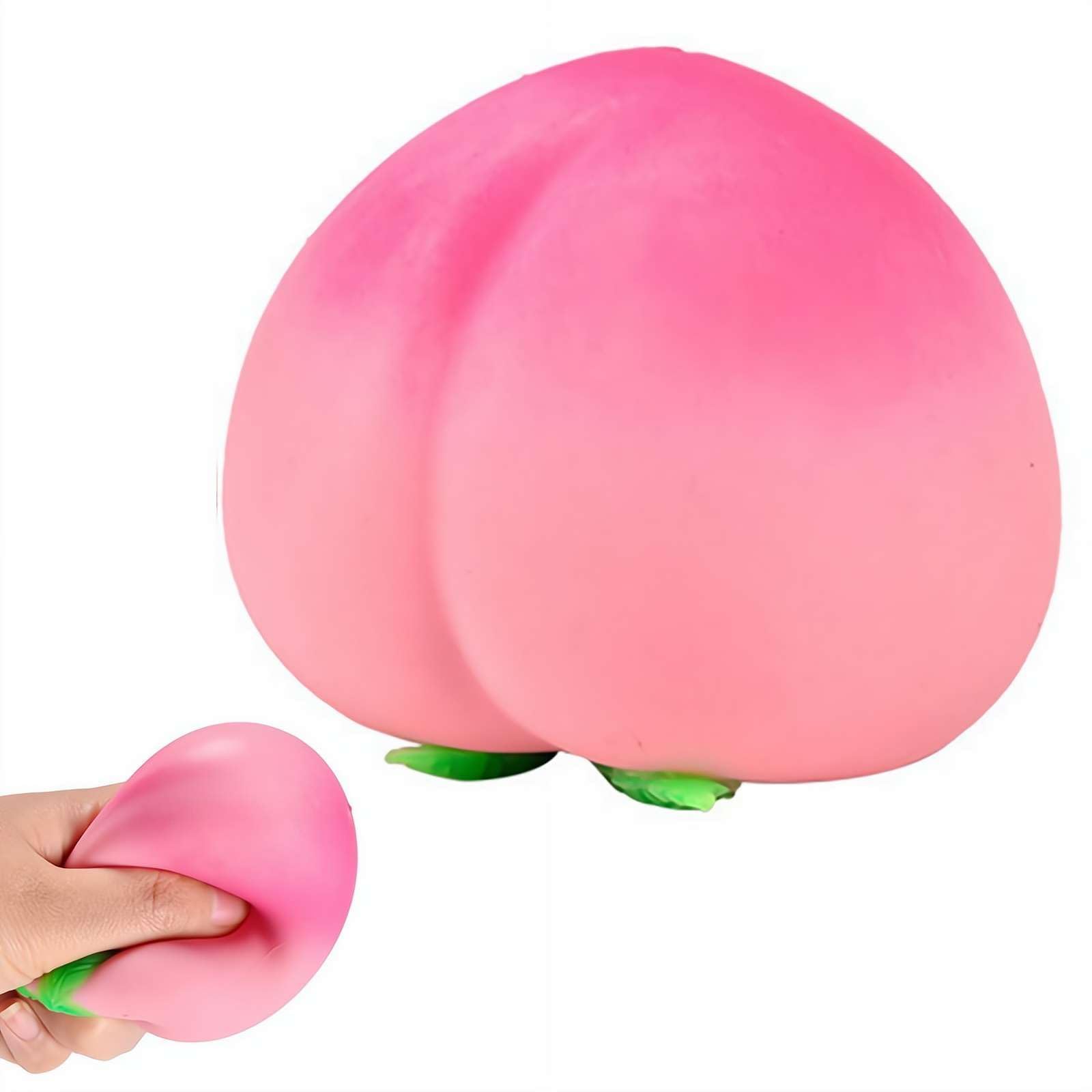 Cheese Squishy Cute Peach Slow Rise Squishy Toy, Fruit Decompression Squeeze Toy, Simulation Food Squishies for Adults Teens-image-42