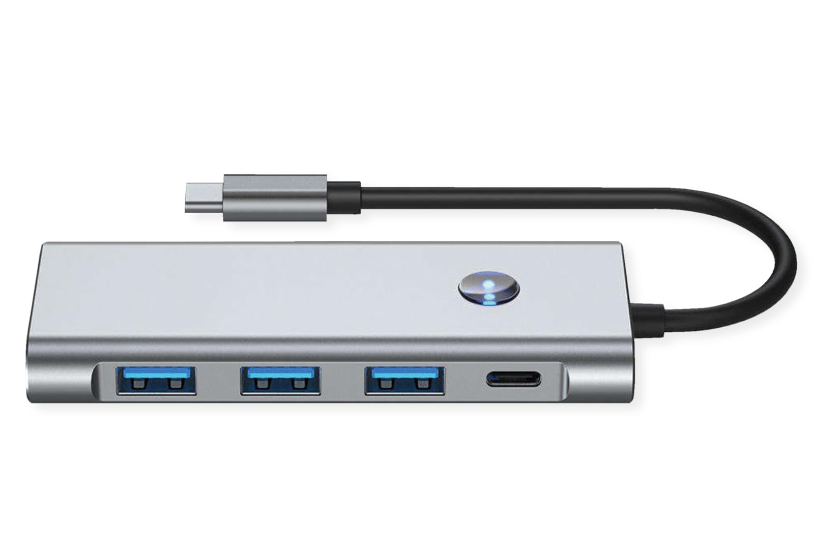 VALUE Docking station USB tipo C, HDMI 4K60, 3 USB A + tipo C PD, 1 SD/MicroSD (TF)