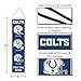 WinCraft Indianapolis Colts Evolution 8x32 Inch Vertical Wool Embroidered Hanging Banner