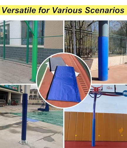 Acolchado para poste de baloncesto para evitar lesiones con su funda gruesa 8