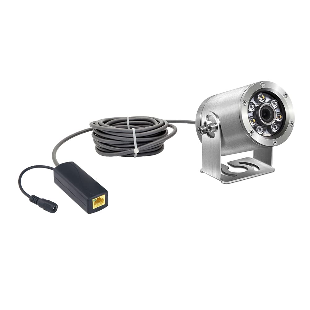 BARLUS Aquarium CCTV Marine IP 316L Stainless Steel 1080P 2.8mm Lens IP68 Camera 20M Cable Solutions Inspection Systemarine