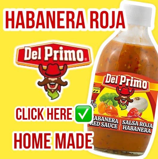 Del Primo Salsa Habanero Roja y Verde Pack 2 Botellas 10.5 oz c/u miniatura 5