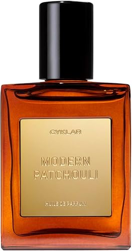 CYKLAR Perfume Oil Roll-On. Travel-Friendly Modern Patchouli Fragrance with Bergamot, Verbena, and Cashmere. Long-Lasting Essential Oil Parfum for Women and Men. 0.5 Fl Oz Scented Rollerball Bottle
