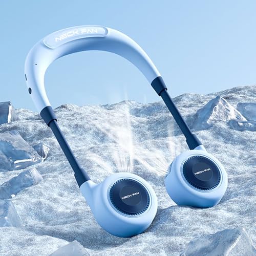 Ventilador de cuello sin aspas portátil para evitar sudor 4