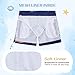 Boys Swim Trunks Toddler Swim Shorts Little Boy Bathing Suit Kids Swim Suit Youth Swimming Trunks Swimwear Infant Beach Board Shorts Adjustable Waist Blue Shark 4T