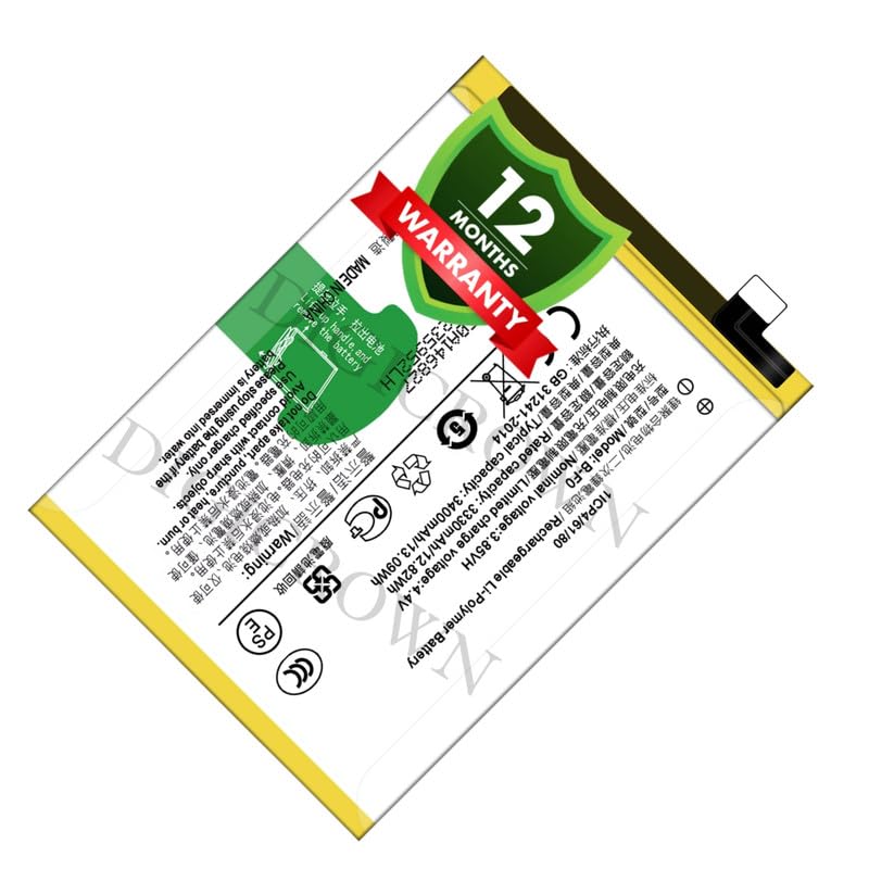 Image of Original B-F0 Battery Compatible for Vivo V11 Pro - (3400mAh) - 1 Year Warranty DF7