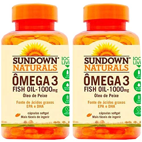 Ômega 3 Fish Oil - 2 unidades de 60 Cápsulas - Sundown