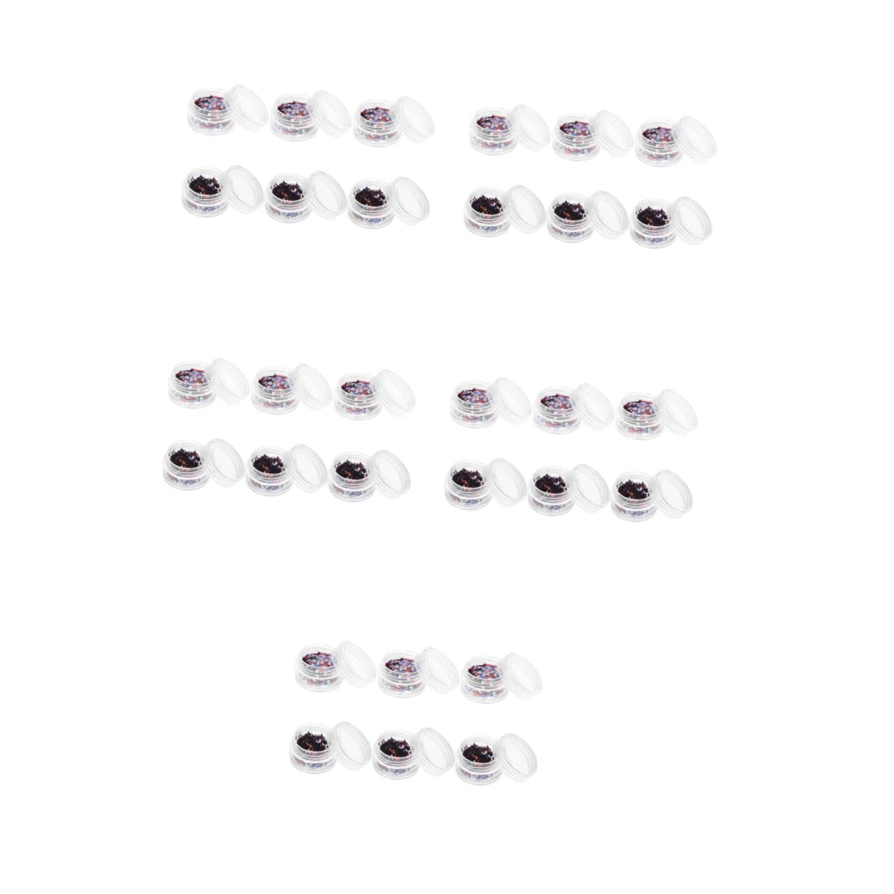 VALICLUD Decorazioni Per Unghie Glitterate Brillantini Colori Per Nail Manicure Te